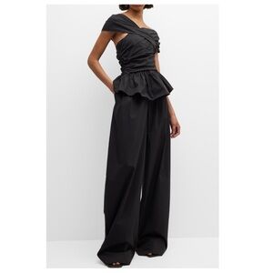 Altuzarra Tyr Pleat Front Wide Leg Pants